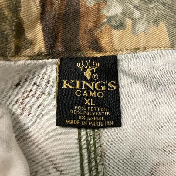 King's Camo XL Cargo Adjustable Waist Pants Size XL - Picture 6 of 8